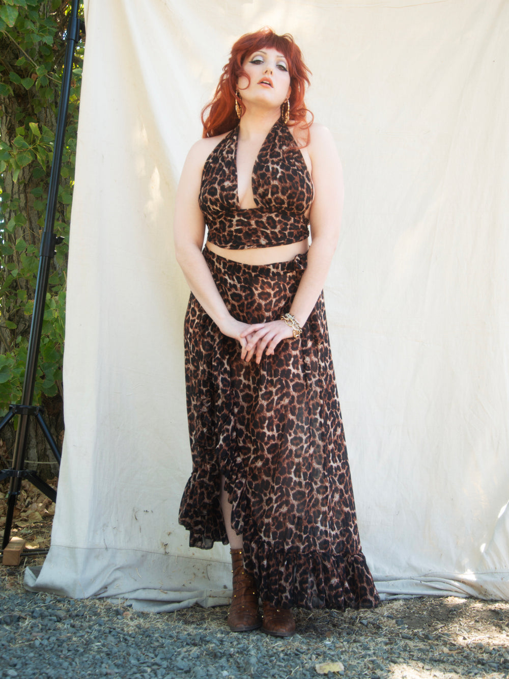 Stardust Leopard Halter